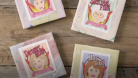 How To Make Marbled 'Golden Girls' Coasters