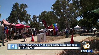 San Diego kicks off Pride week with She Fest