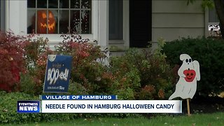 Needle found in Hamburg Halloween Candy