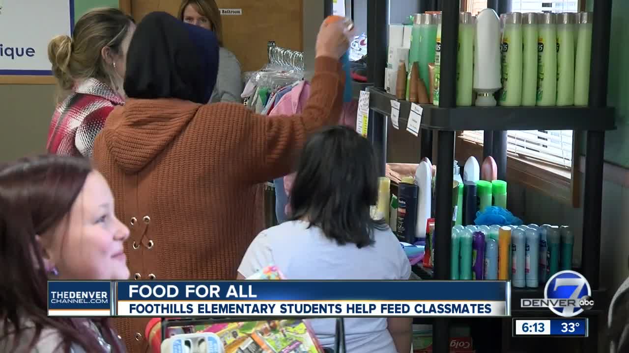 Student-run food bank in Lakewood helps feed families every weekend