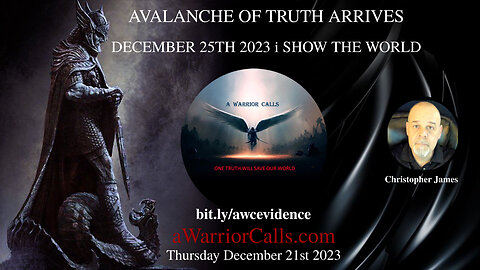Avalanche of Truth Arrives - December 25th 2023 i Show the World