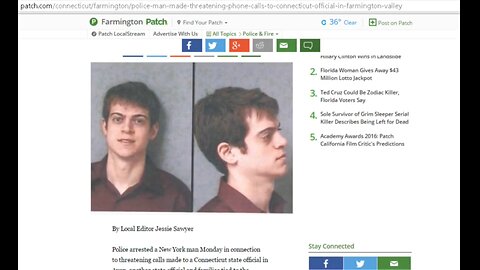 Sandy Hook - EXCESSIVE $100k BOND WARRANT OF JONATHAN REICH, so easy a shill can understand - 2016