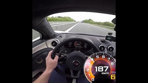 201MPH in the McLaren 570GT on German Autobahns