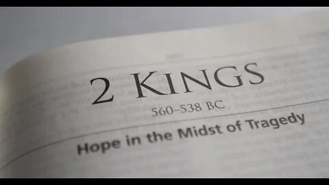2 Kings 18:13-37 Bible Study (9/9/2022) Pastor Greg Tyra