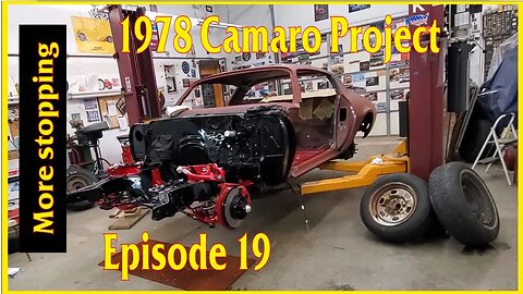 78 Camaro project part19: The E-Brake will work!