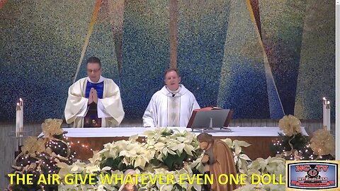 NCTV45 CATHOLIC MASS HOLY SPIRIT PARISH (ST VITUS) MERRY CHRISTMA DEC 24 2022