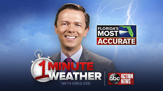 Florida's Most Accurate Forecast with Greg Dee on Friday, September 27, 2019