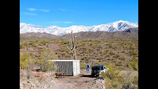 Snow in the Arizona Desert - Feb 2021