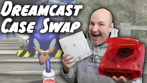 Project: Ultimate Dreamcast Part 1 - Case Swap From Game-Tech.US
