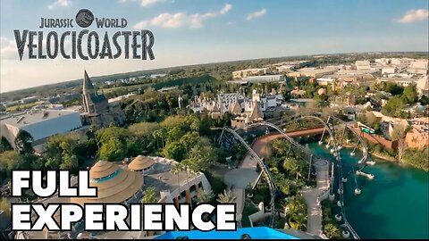 [POV] VelociCoaster Jurassic World Full Experience | Universal Orlando Resort