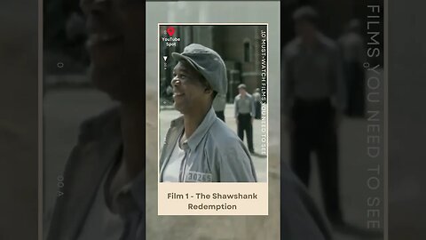 10 Must-Watch Films You Need to SeeFilm 1 - The Shawshank Redemption