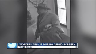 Police search for suspect in West Allis jewelry store armed robbery