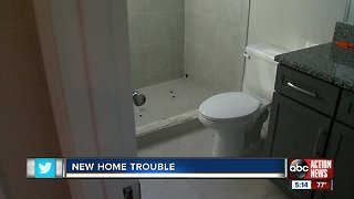 Local family at odds with builder over bathrooms