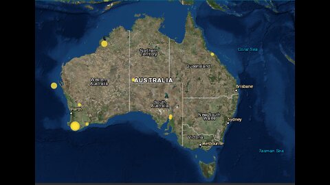 Australia Being Hit By Earth Quakes
