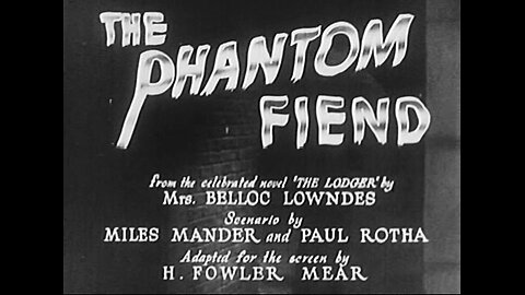 the phantom fiend (1932)