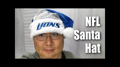 Detroit Lions NFL Santa Hat Review