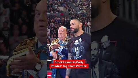 Brock Lesnar Returns Cody Rhodes Rematch Tag Team partner WWE on Raw | ....#shorts