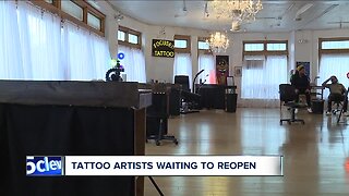 Tattoo artists upset, frustrated after being left out of reopening plans