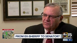 Former Sheriff Joe Arpaio announces run for senate