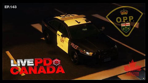 LivePD Canada Greater Ontario Roleplay | Orillia OPP Officers & Air Support Track Down Street Racer!