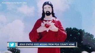 Polk deputies search for missing 6-foot tall Jesus statue