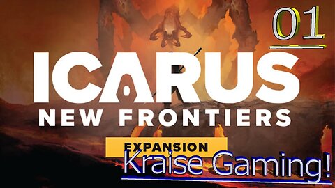 #01: A New Hosted/Dedicated World To Explore & Die In! - Icarus: New Frontiers! - By Kraise Gaming!