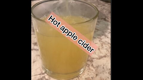 Easy Homemade Hot Apple cider