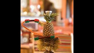The most beautiful and creative ways to make shisha from the head of fruits 😍🔥🍍