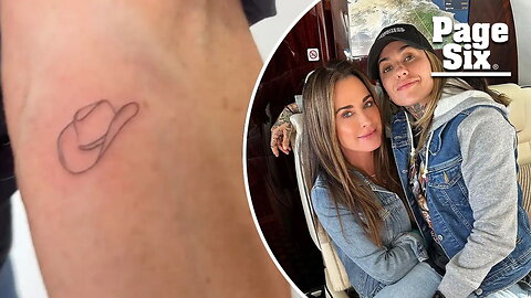 Kyle Richards gets cowgirl hat tattoo amid rumored romance with country singer Morgan Wade