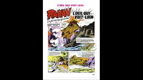 Rahan. Episode Sixty Four. By Roger Lecureux. The eye that sees far. A Puke (TM) Comic.