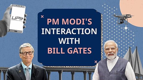 PM Modi's exclusive interaction with Bill Gates ❤️