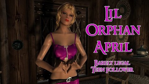 Skyrim Mods 2023 - LiL Orphan April Teen Follower - PC / Xbox - Bodyslide