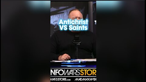 Alex Jones: It was also given to him to make war with the saints and to overcome them, Revelation 13 - 2/18/24