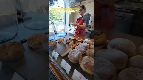 Caffe Woodstock, NY #donuts 🍩 #coffee ☕️ #Woodstock #NY