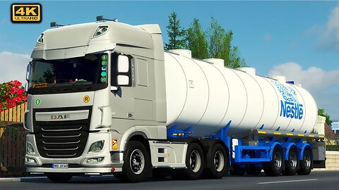 Transporting milk | DAF XF | Thurso to Aberdeen