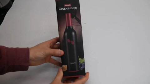 Assark Wine Opener, 4 In 1 Electronic Wine Opener Set, Rechargeable Automatic Corkscrew Wine Bottle