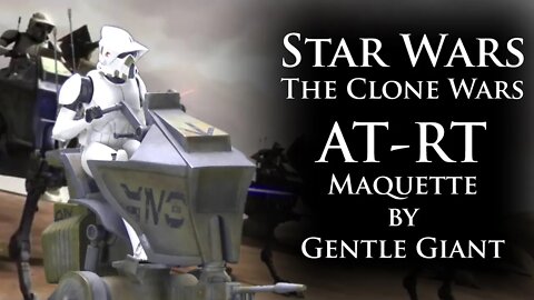 Unboxing: Star Wars Clone Wars AT-RT Maquette by Gentle Giant