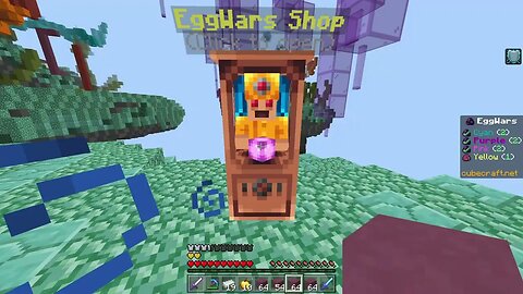 Nearly folded myself multiple times but Clutched it in Cubecraft Eggwars