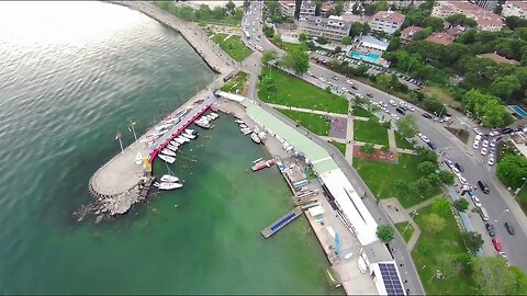 Caddebostan, Kadıköy'de Çekilmiş Drone Videosu - İstanbul'un Muhteşem Görüntüleri