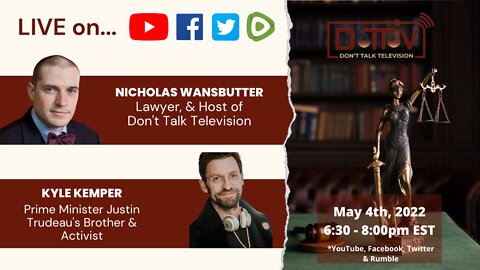 Don't Talk TV Episode 102: Nicholas Wansbutter Live with Kyle Kemper