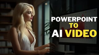 Impress Your BOSS : Convert PowerPoint to AI Video Using Synthesia IO