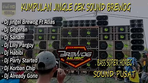 DJ BREWOG MUSIK FULL ALBUM TERBARU 2023 - BREWOG AUDIO BASS JEDUG HOREG - DJ ANDALAN BREWOG