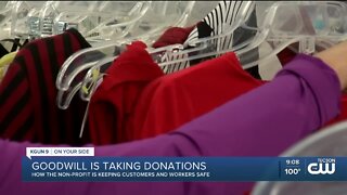 Goodwill of Southern Arizona is taking donations during the pandemic