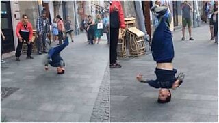 A 11 anni è già un fenomeno della breakdance