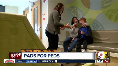 How iPads can help the sick kids staying at Children's Hospital