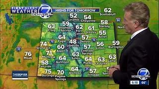 Cooler across Denver on Thursday, but in the 70s and even 80s this weekend