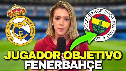 ¡BOMBAZZO SACUDIDA LA WEB! FENERBAHÇE MIRA JUGADOR ÚLTIMAS NOTICIAS REAL MADRID #realmadrid