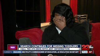 MISSING TODDLERS: Biological mom expresses her worries