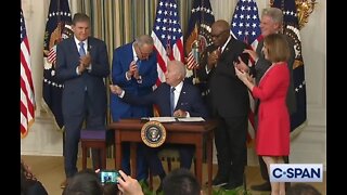 Biden Signs $739 Billion Tax & Spending Bill Into Law