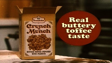 1980S TV COMMERCIAL: CRUNCH AND MUNCH